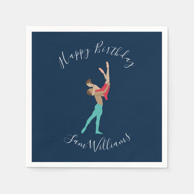 Guardanapo De Papel Balé (Frente)