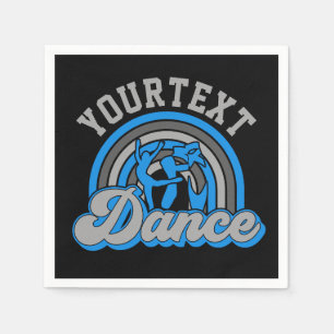 Guardanapo De Papel Balé Dancer ADD TEXT Classic Dance Executor