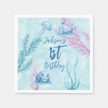 Baleia de um bom aniversário