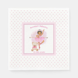 Guardanapo De Papel Ballerina Baby Pink