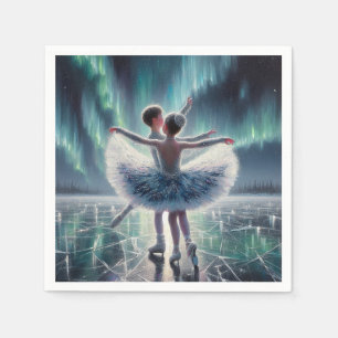 Guardanapo De Papel Ballet de Gelo Aurora