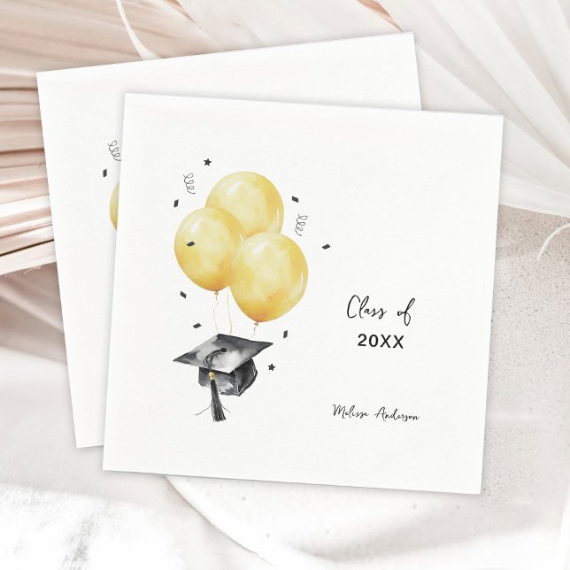 Guardanapo De Papel Balões de Formatura (Criador carregado)