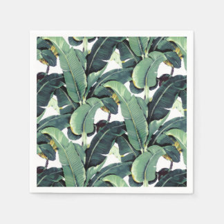 Guardanapo De Papel Banana deixa Palm Tree Papel Tropical Napkins