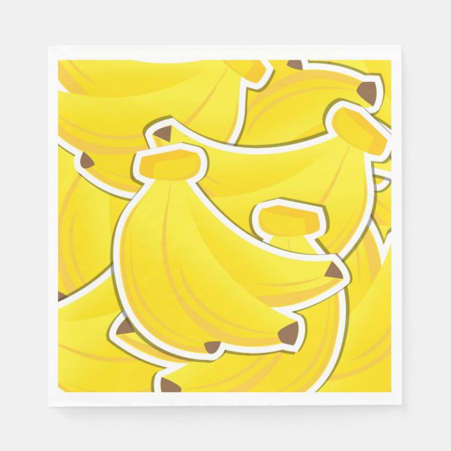 Guardanapo De Papel Bananas-fundição (Frente)