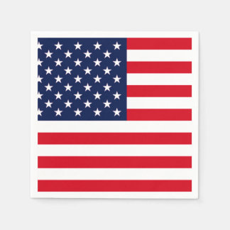 Guardanapo De Papel Bandeira Americana