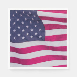 Guardanapo De Papel Bandeira Americana
