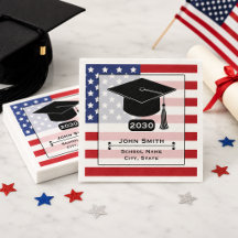 Bandeira Americana Tampa Preta Ano de Graduação 