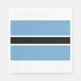 Guardanapo De Papel Bandeira Botsuanesa (Botsuana)
