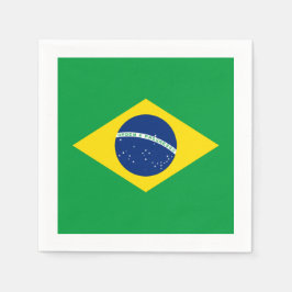 Guardanapo De Papel Bandeira: Brasil