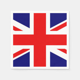 Guardanapo De Papel bandeira britânica