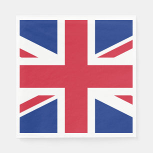 Guardanapo De Papel Bandeira Britânica