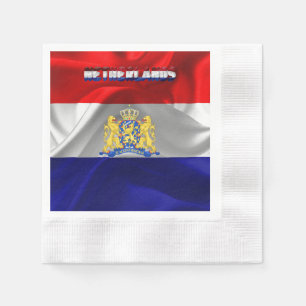 Guardanapo De Papel Bandeira-casaco de armas dos Países Baixos