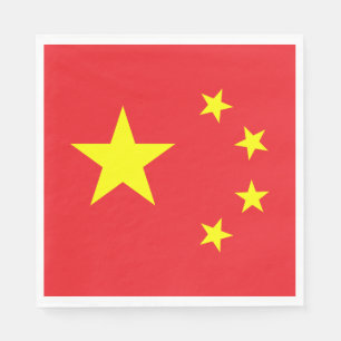 Guardanapo De Papel Bandeira Chinesa