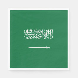 Guardanapo De Papel Bandeira da Arábia Saudita