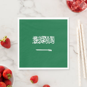 Guardanapo De Papel Bandeira da Arábia Saudita