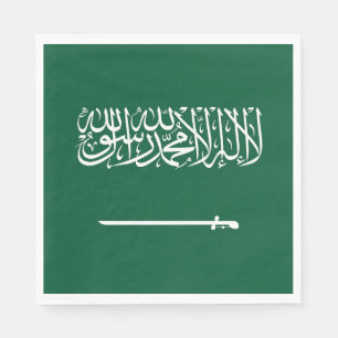 Guardanapo De Papel Bandeira da Arábia Saudita
