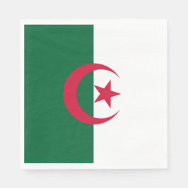 Guardanapo De Papel Bandeira da Argélia