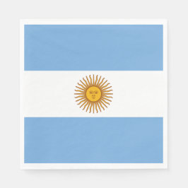 Guardanapo De Papel Bandeira da Argentina
