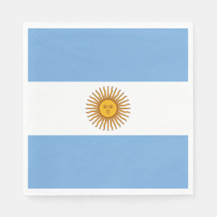 Guardanapo De Papel Bandeira da Argentina