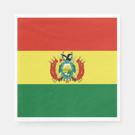 Guardanapo De Papel Bandeira da Bolívia