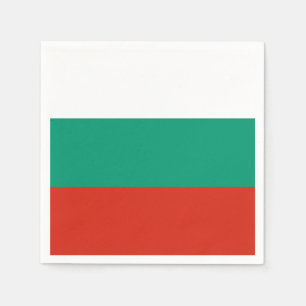 Guardanapo De Papel Bandeira da Bulgária