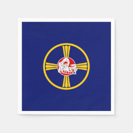 Guardanapo De Papel Bandeira da Cidade de Omaha (Nebraska)