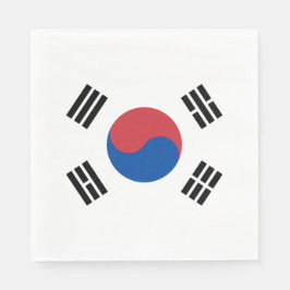 Guardanapo De Papel Bandeira da Coreia do Sul (ROK)