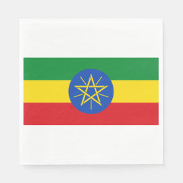 Guardanapo De Papel Bandeira da Etiópia