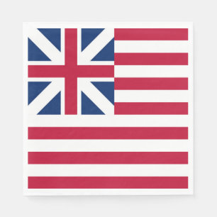 Guardanapo De Papel Bandeira da Grande União dos Estados Unidos da Am