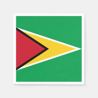 Guardanapo De Papel bandeira da Guiana