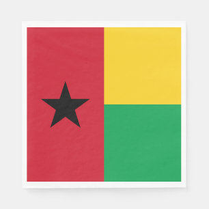 Guardanapo De Papel Bandeira da Guiné-Bissau