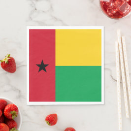 Guardanapo De Papel Bandeira da Guiné-Bissau