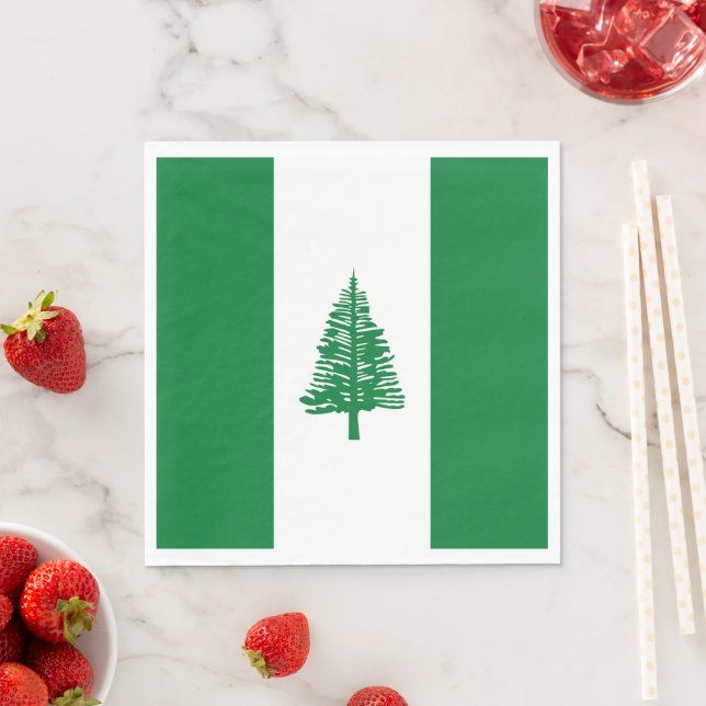 Guardanapo De Papel Bandeira da Ilha Norfolk (Insitu)