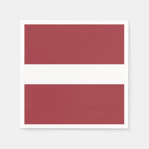 Guardanapo De Papel Bandeira da Letônia
