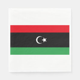 Guardanapo De Papel Bandeira da Líbia