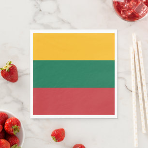 Guardanapo De Papel Bandeira da Lituânia