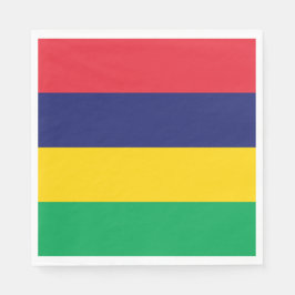 Guardanapo De Papel Bandeira da Maurícia
