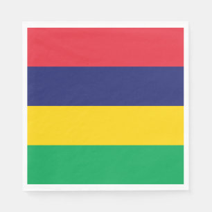 Guardanapo De Papel Bandeira da Maurícia
