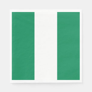 Guardanapo De Papel Bandeira da Nigéria