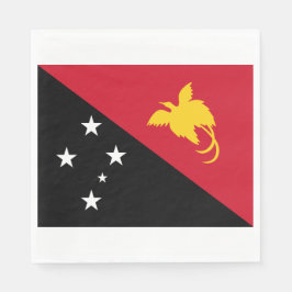 Guardanapo De Papel Bandeira da Papua-Nova Guiné