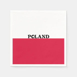 Guardanapo De Papel Bandeira da Polônia
