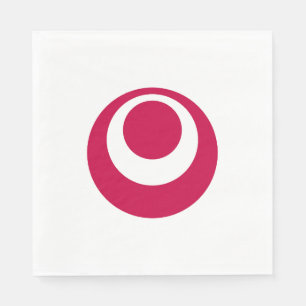 Guardanapo De Papel Bandeira da Prefeitura de Okinawa, Japão