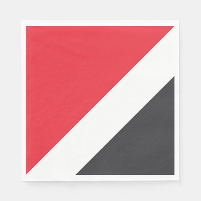 Guardanapo De Papel Bandeira da Principado de Sealand (Frente)