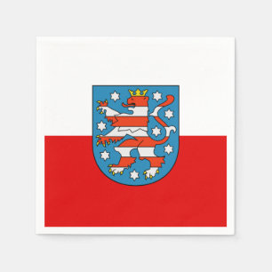 Guardanapo De Papel Bandeira da Renânia do Norte-Vestefália Napkins