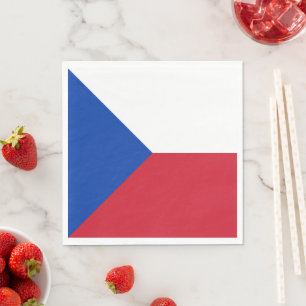 Guardanapo De Papel Bandeira da República Checa