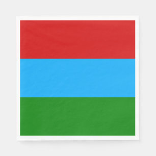 Guardanapo De Papel Bandeira da República da Carélia