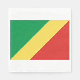 Guardanapo De Papel Bandeira da República do Congo