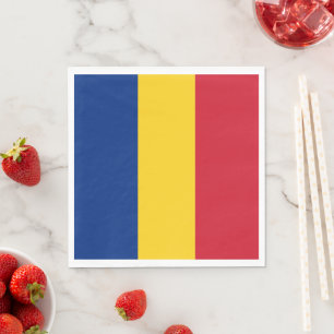 Guardanapo De Papel Bandeira da Romênia