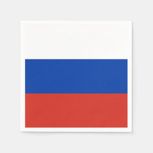 Guardanapo De Papel Bandeira da Rússia