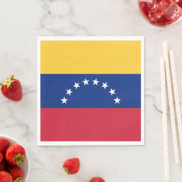 Guardanapo De Papel Bandeira da Venezuela